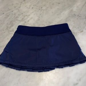 Ivivva navy skirt